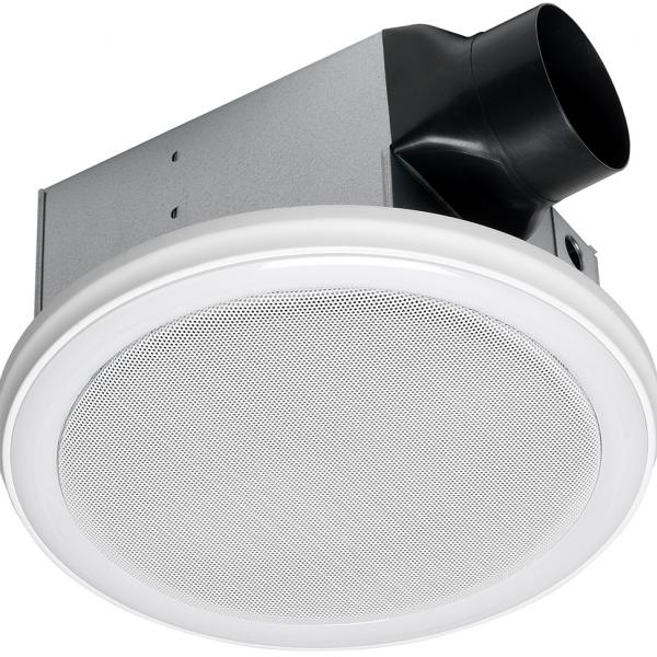 Bath Fan, 110 CFM, 1.5 Sones with BlueTooth Speaker, LED light, night lights